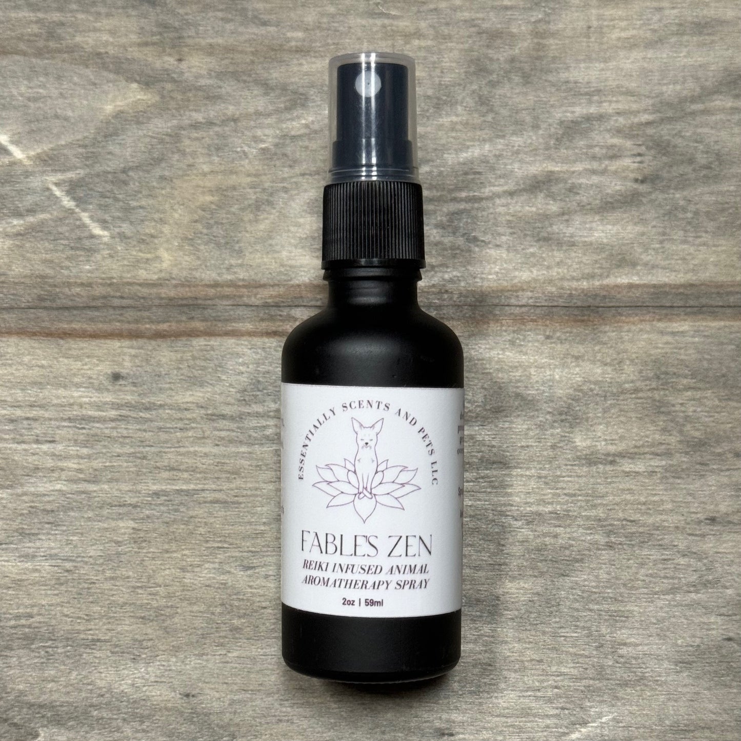 Fable's Zen Calming & Clarity Reiki-Infused Animal Aromatherapy Essential Oil Blend Spray