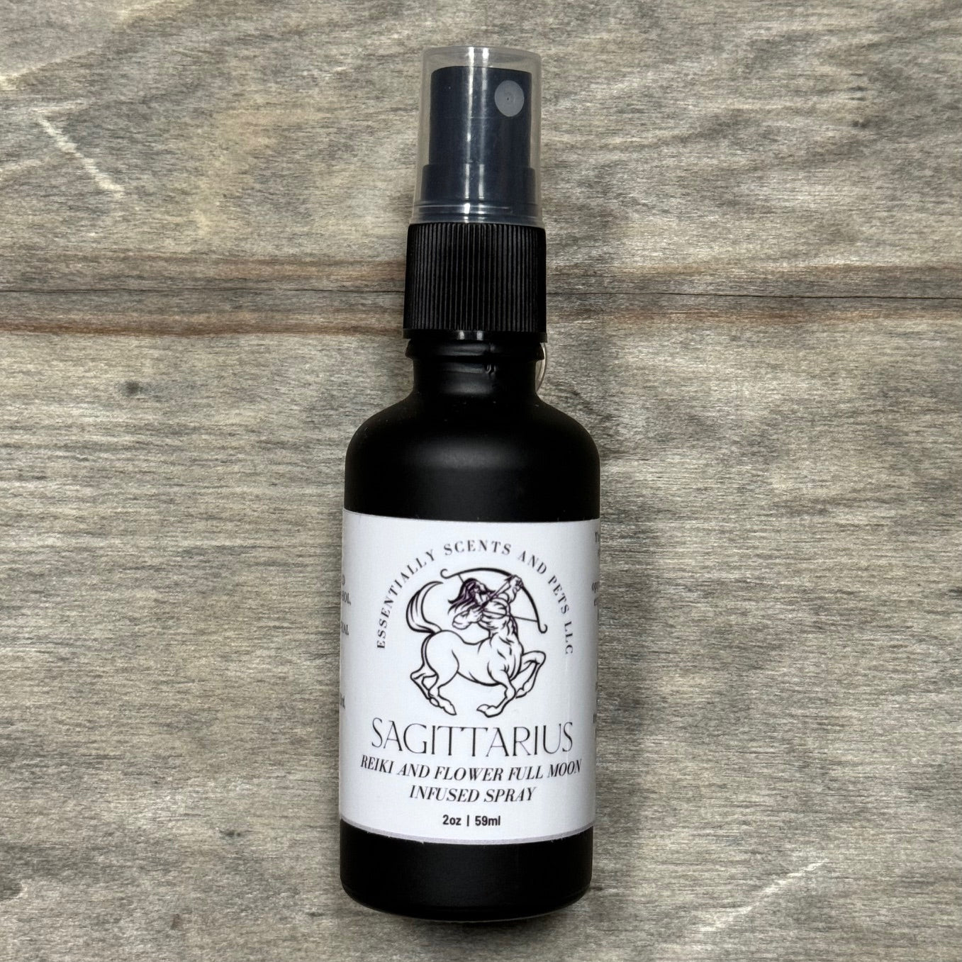Sagittarius (Discovery & Awakening) Reiki & Flower Full Moon Infused Essential Oil Spiritual & Meditation Journey Blend Spray