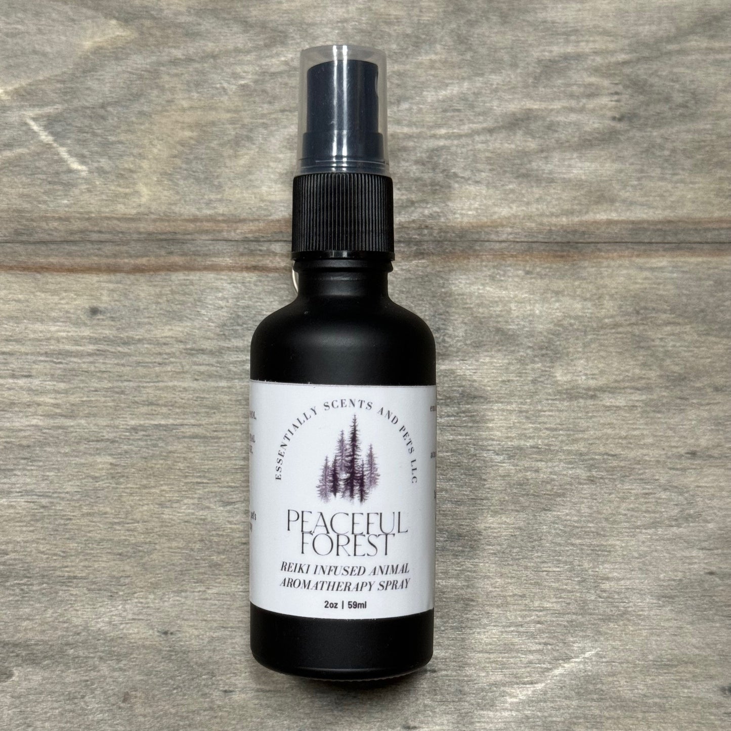 Peaceful Forest Relaxing Reiki-Infused Animal Aromatherapy Essential Oil Blend Spray