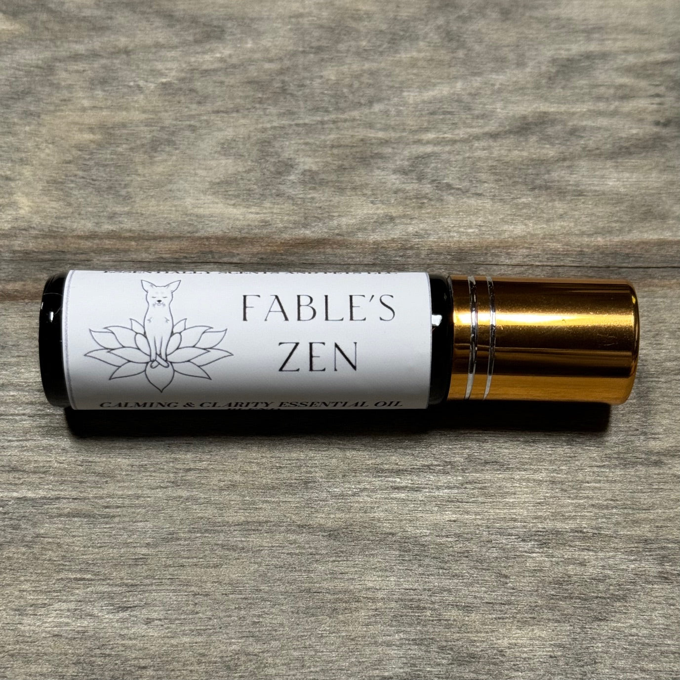 Fable's Zen Calming & Clarity Animal Aromatherapy Essential Oil Blend 10mL Roller