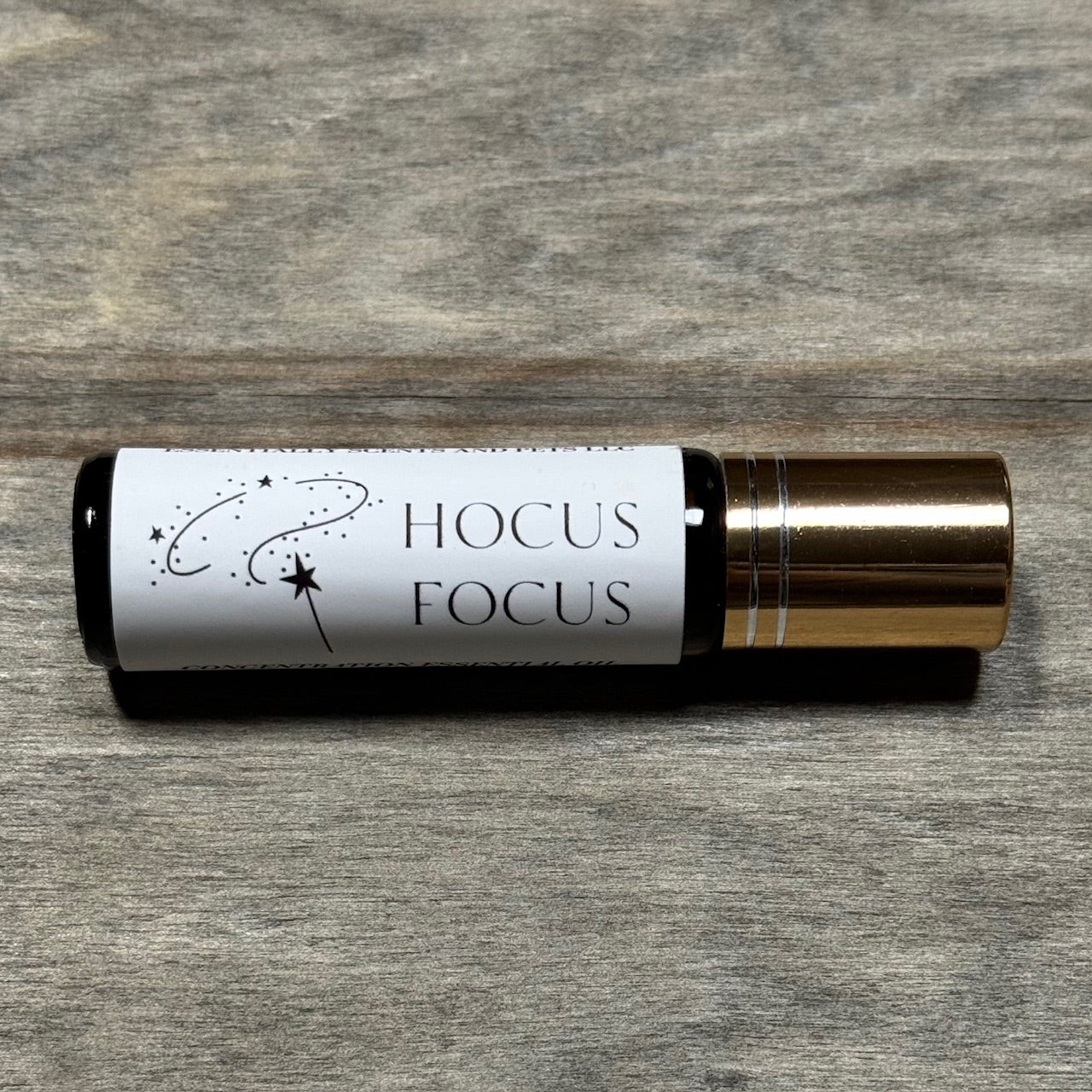 Hocus Focus Concentration Animal Aromatherapy Essential Oil Blend 10mL Roller